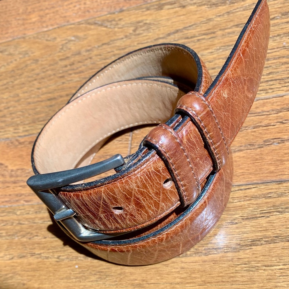 Cinterone Leather Belt  EU 95